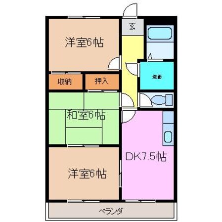 らべんだーの物件間取画像